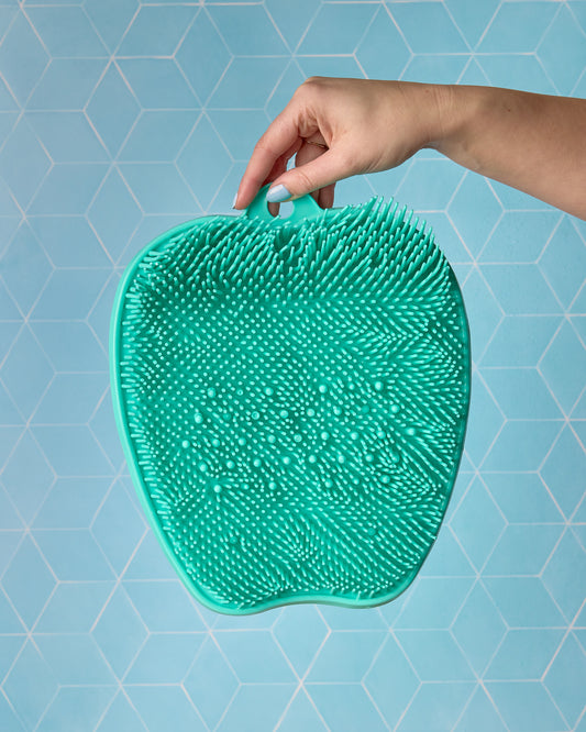 The Footsie non slip shower foot scrubber